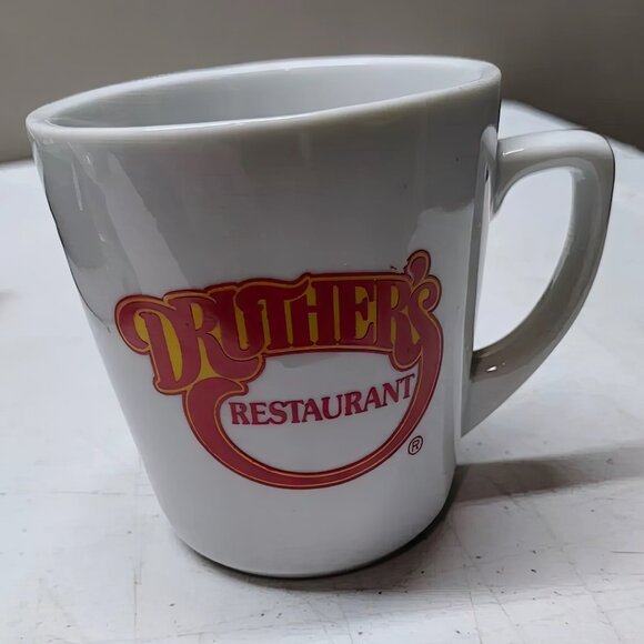 Druthers Restaurant Coffee Mug Cup By Ultima